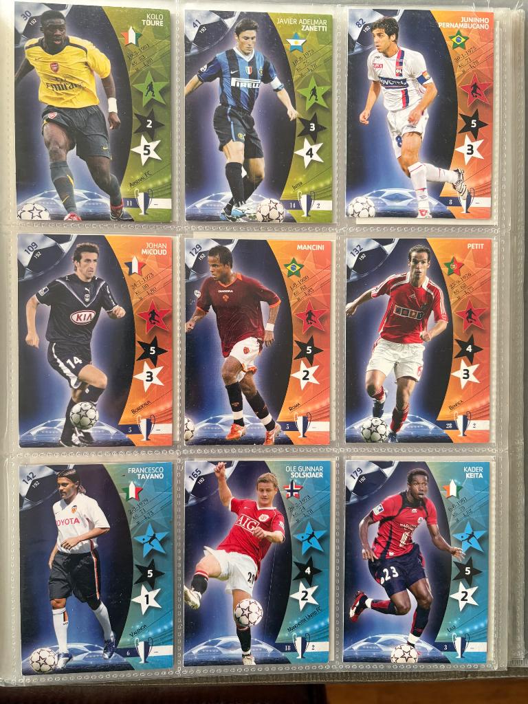 Panini cards Champions League 2007, Verzenden, Zo goed als nieuw, Buitenlandse clubs, Poster, Plaatje of Sticker