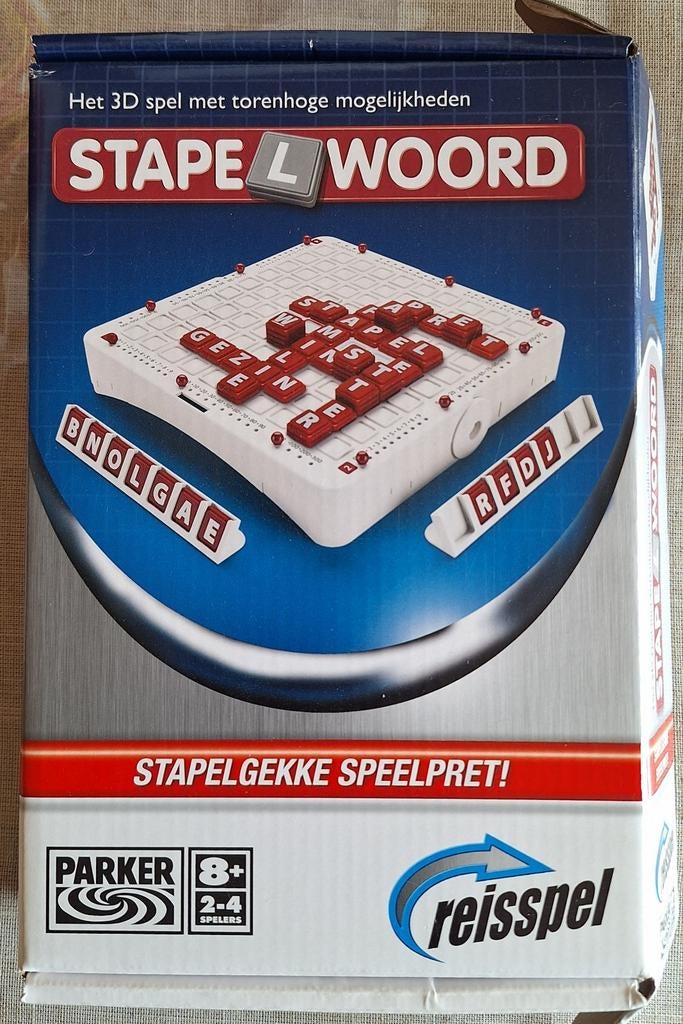 Reisspel Stapelwoord, Hobby en Vrije tijd, Ophalen of Verzenden, Nieuw