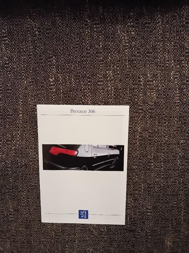 Folder - Peugeot 306, Ophalen, Zo goed als nieuw, Auto's