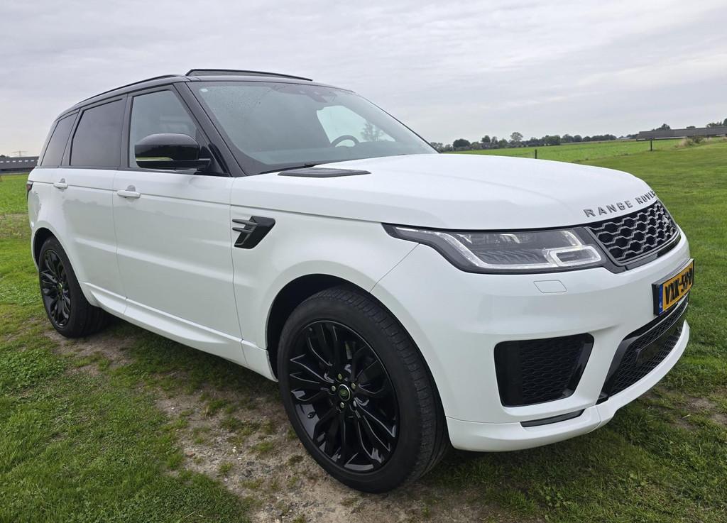 Land Rover RANGE ROVER SPORT 3.0 HSE|GRIJS Kenteken|PANO|Luc, Auto's, 249 pk, 2993 cc, Wit, Leder