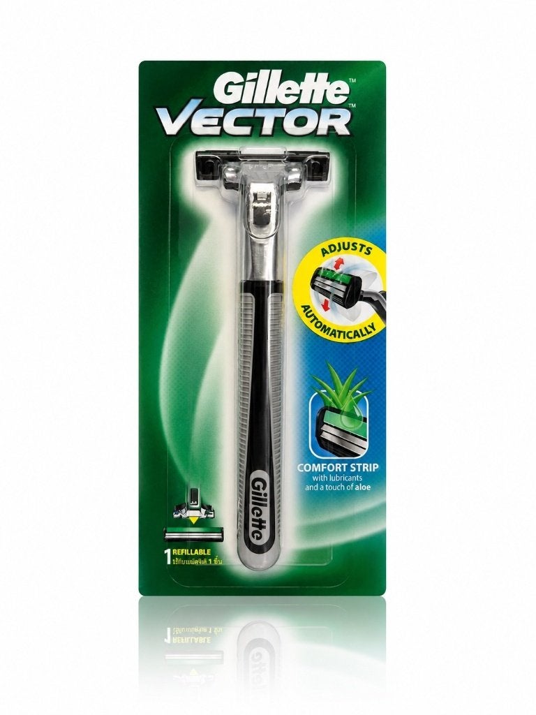 Partij Gillette Vector scheermessen, Sieraden, Tassen en Uiterlijk, Uiterlijk | Lichaamsverzorging, Nieuw, Overige typen, Ophalen of Verzenden