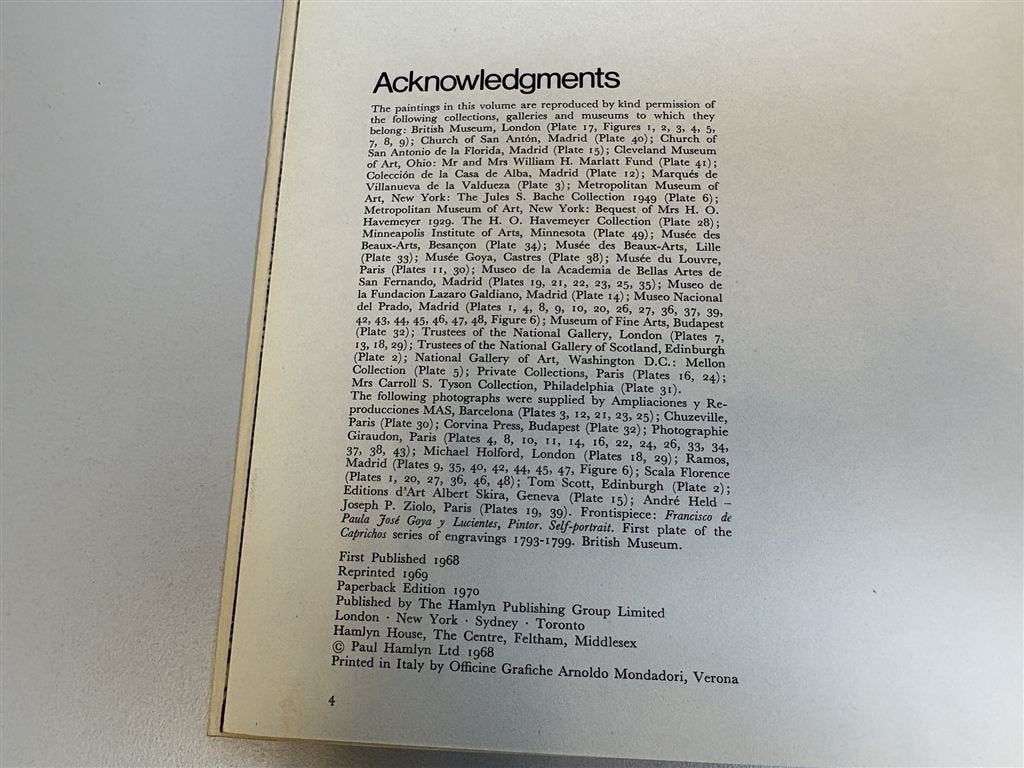 Kunstboek Goya [1968] — Rijk geïllustreerd in kleur, Ophalen of Verzenden, Gelezen