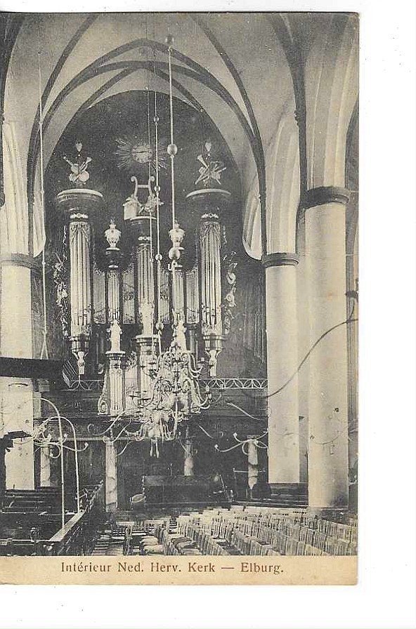 Elburg, Ophalen of Verzenden, 1920 tot 1940, Gelopen, Gelderland