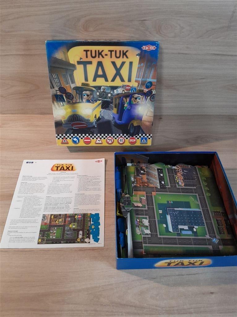 Tuk tuk taxi - s5727, Hobby en Vrije tijd, Gezelschapsspellen | Bordspellen, Verzenden, Zo goed als nieuw
