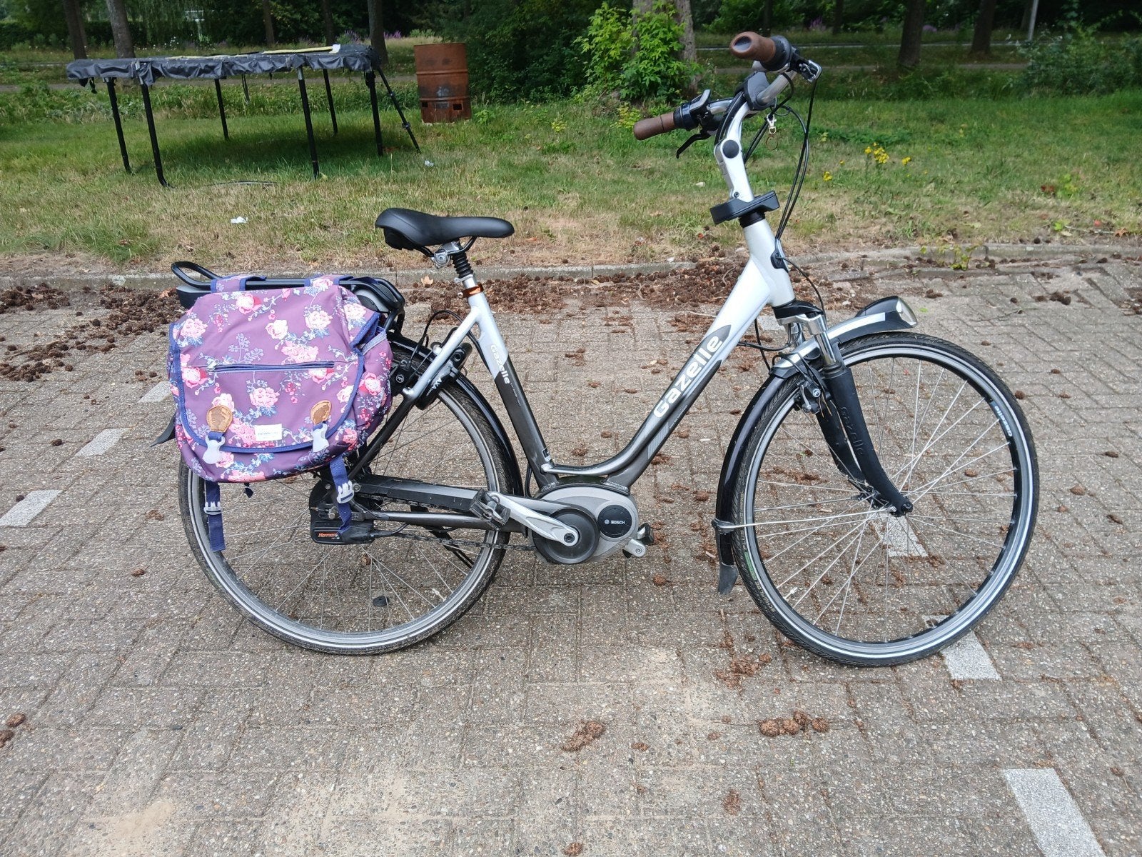 Gazelle elektrische fiets met Bosch PowerPack  geen display, Gebruikt, Ophalen of Verzenden, Gazelle Orange, Geen display