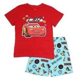 Disney Cars Shortama LMQ - Maat 128 - Katoen, Nacht- of Onderkleding, Disney Cars, Nieuw, Ophalen of Verzenden