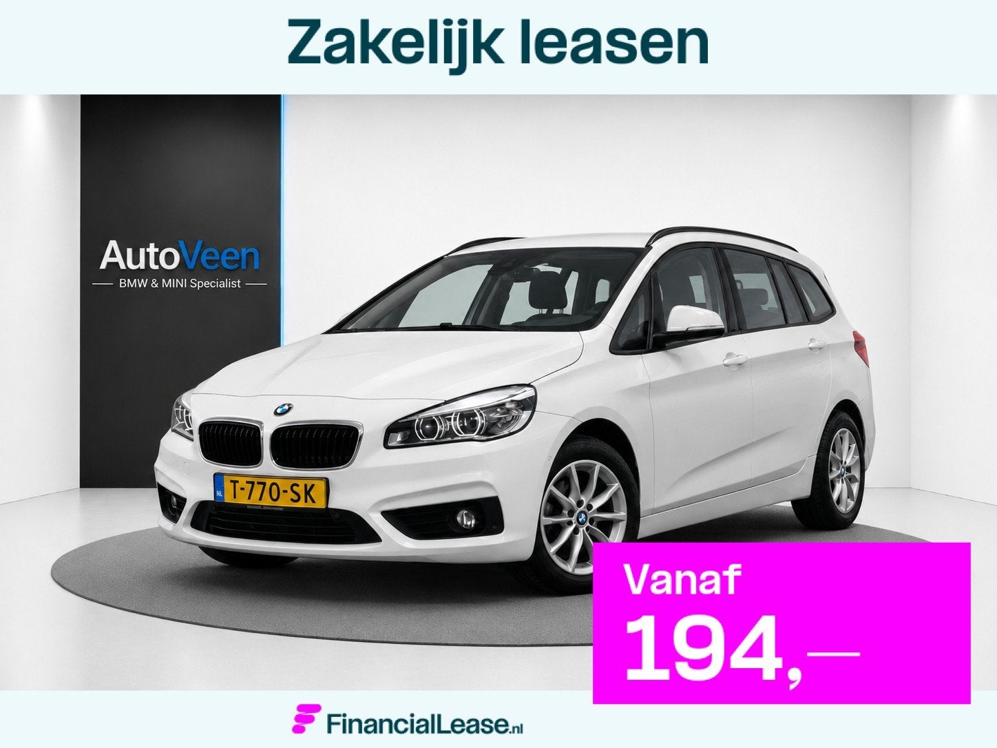 BMW 2-serie Gran Tourer 216i High Executive|LED|NAVI|PDC|DEA, Voorwielaandrijving, Dealer onderhouden, Gebruikt, 2-Serie Gran Tourer