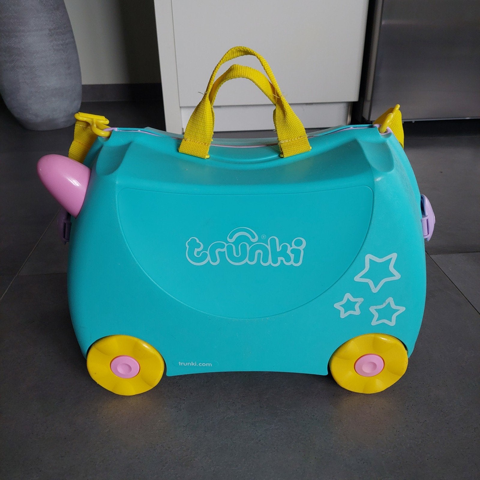 Trunki koffer, Sieraden, Tassen en Uiterlijk, Koffers, Ophalen, Gebruikt, Hard kunststof, Minder dan 50 cm