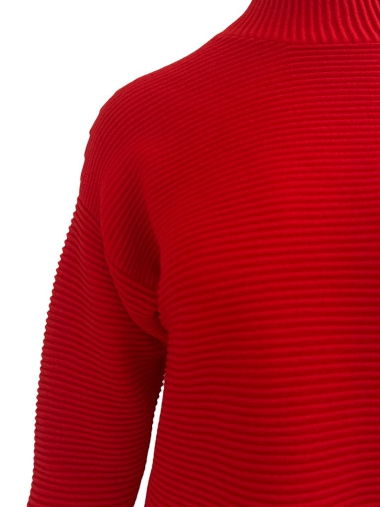 Riani trui L, Verzenden, Zo goed als nieuw, Rood, Onder de knie