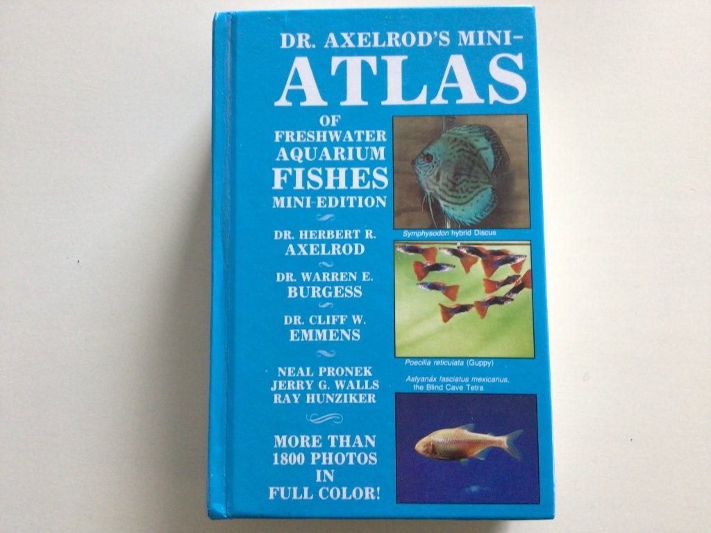 Atlas of freshwater fishes, Dr. Axelrod., Vis, Zoetwatervis