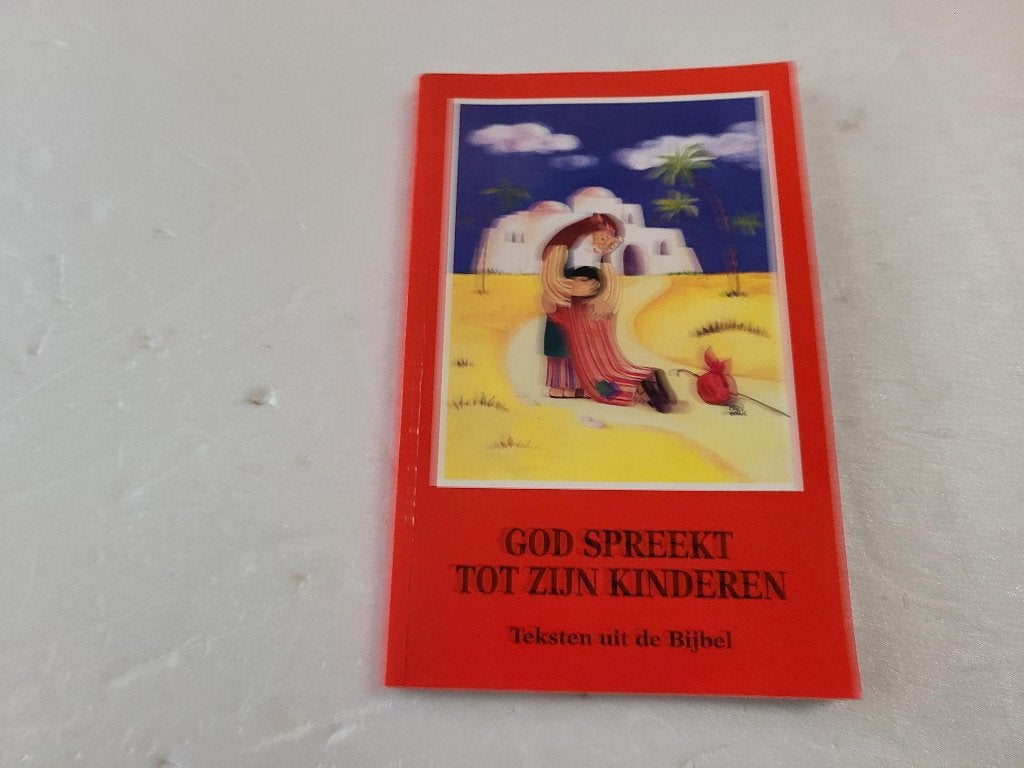 boek god spreekt tot zijn kinderen (kinderbijbel), Boeken, Kinderboeken | Jeugd | onder 10 jaar, Ophalen of Verzenden, Zo goed als nieuw