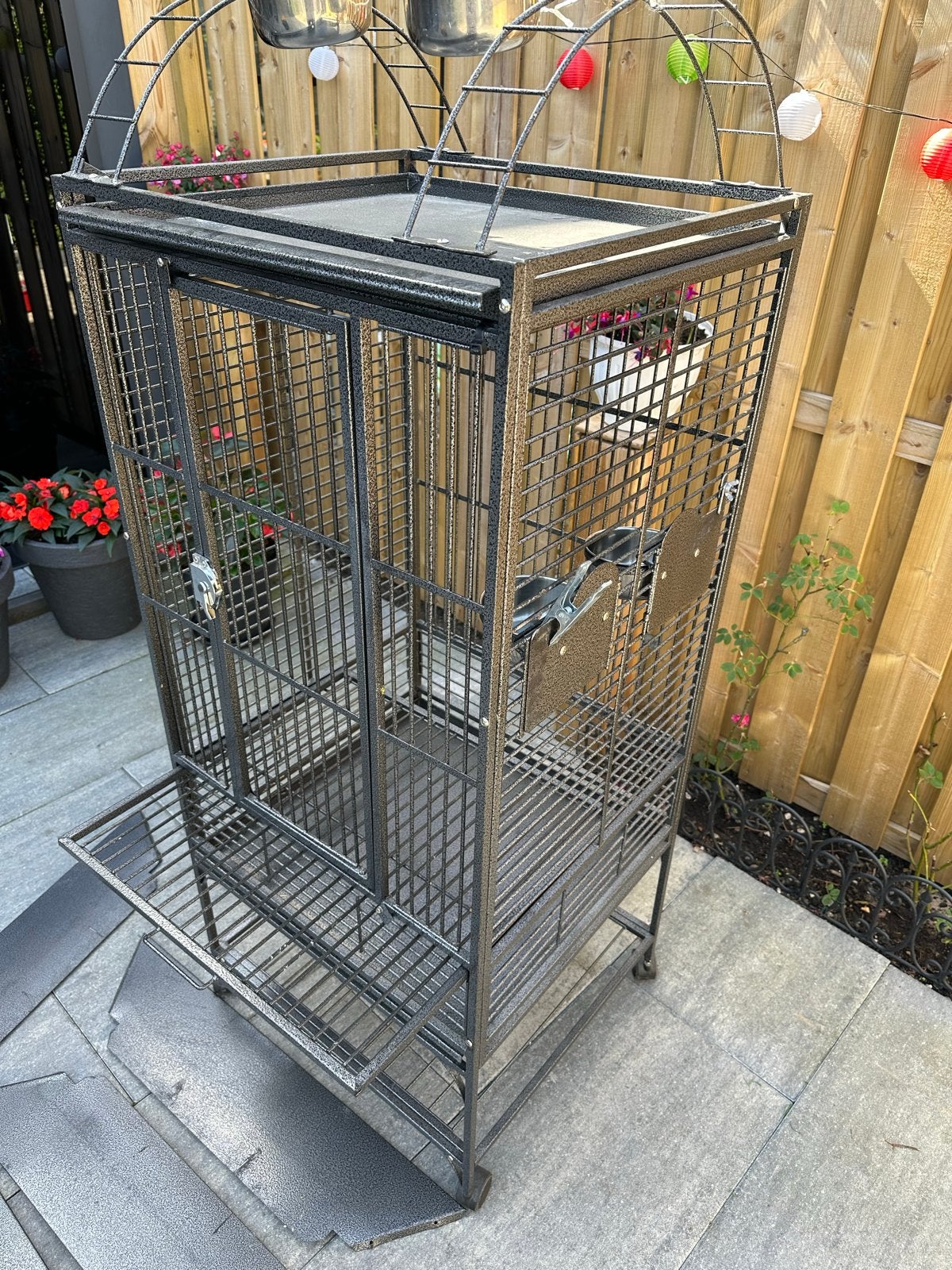 De Keddoc Vogelkooi Conure Swift biedt een ideale, Ophalen of Verzenden, Metaal, Vogelkooi