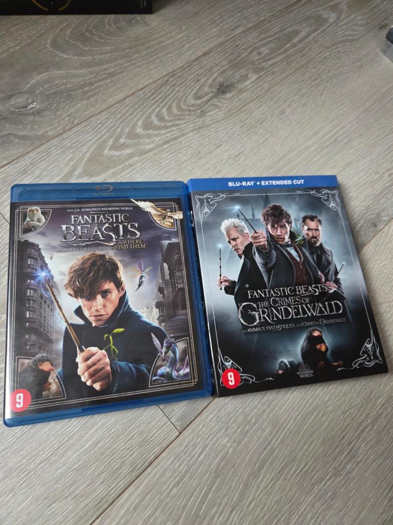 2x Fantastic Beasts Blu-ray, Cd's en Dvd's, Blu-ray, Ophalen of Verzenden, Zo goed als nieuw