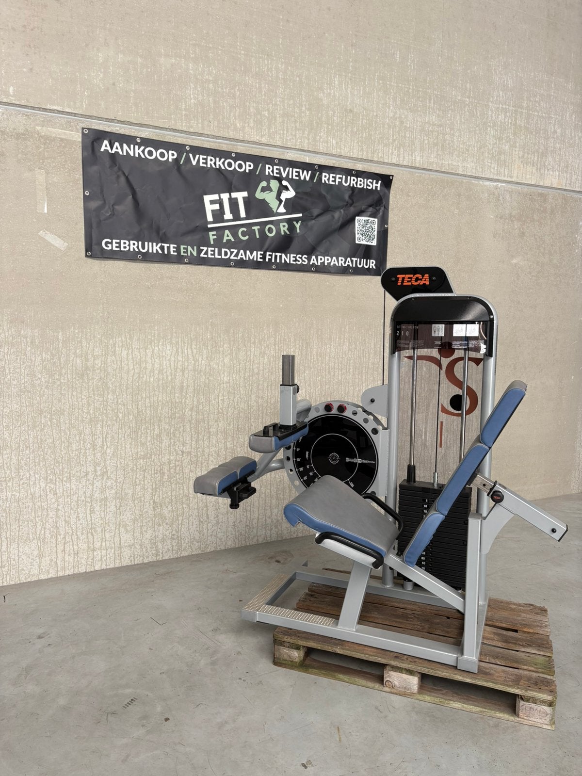 Teca seated leg curl, Ophalen, Zo goed als nieuw, Overige typen