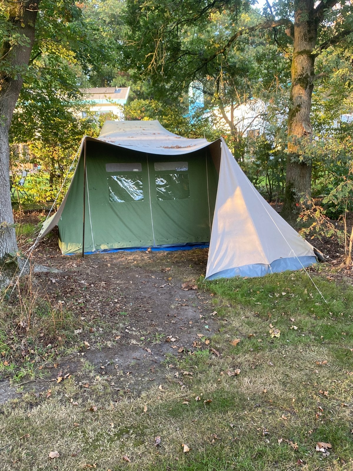 De Waard Vintage 202 Tentdoek Krommenie Holland tent, Ophalen, Gebruikt, Tot en met 4