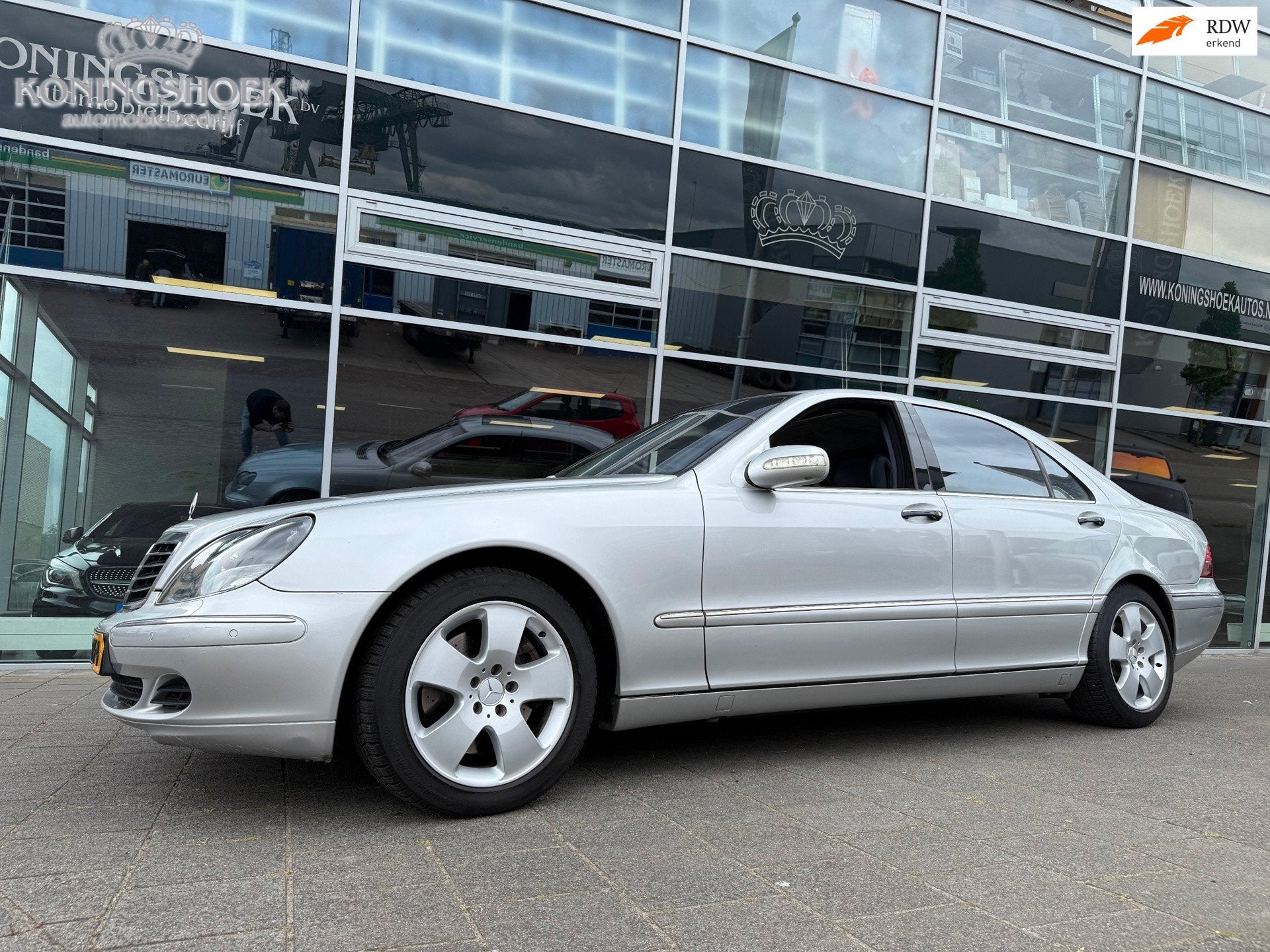 Mercedes-Benz S-klasse 500 4-Matic Lang, Auto's, Automaat, Gebruikt, 8 cilinders, 120 €/maand