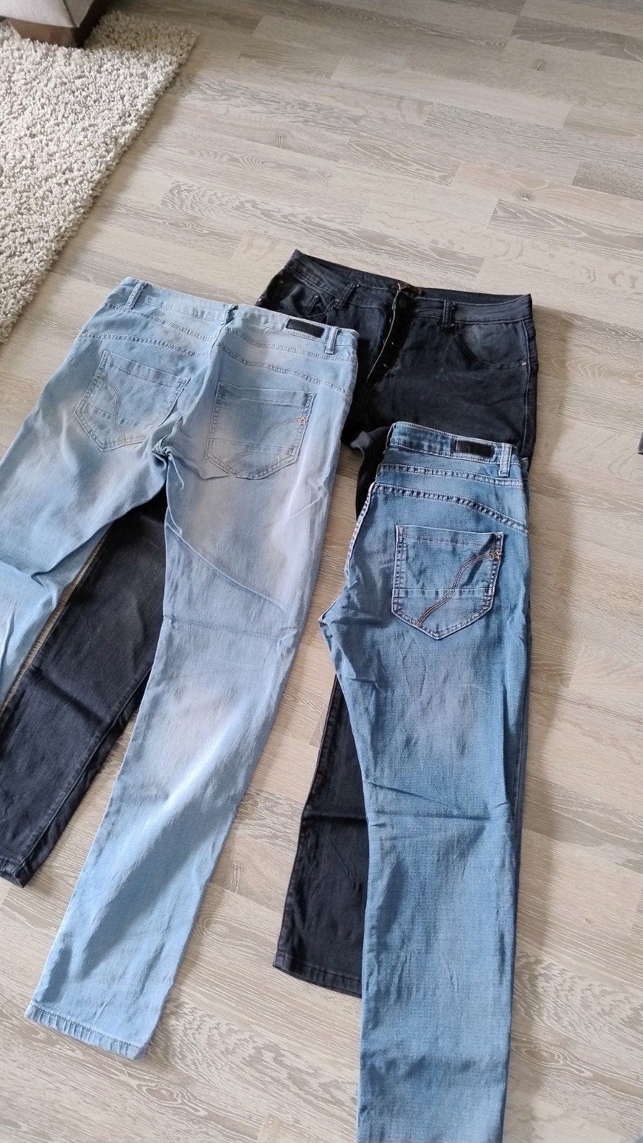 Te koop 3 spijkerbroeken Place du jour maat 40, Blauw, Zo goed als nieuw, Lang, Ophalen
