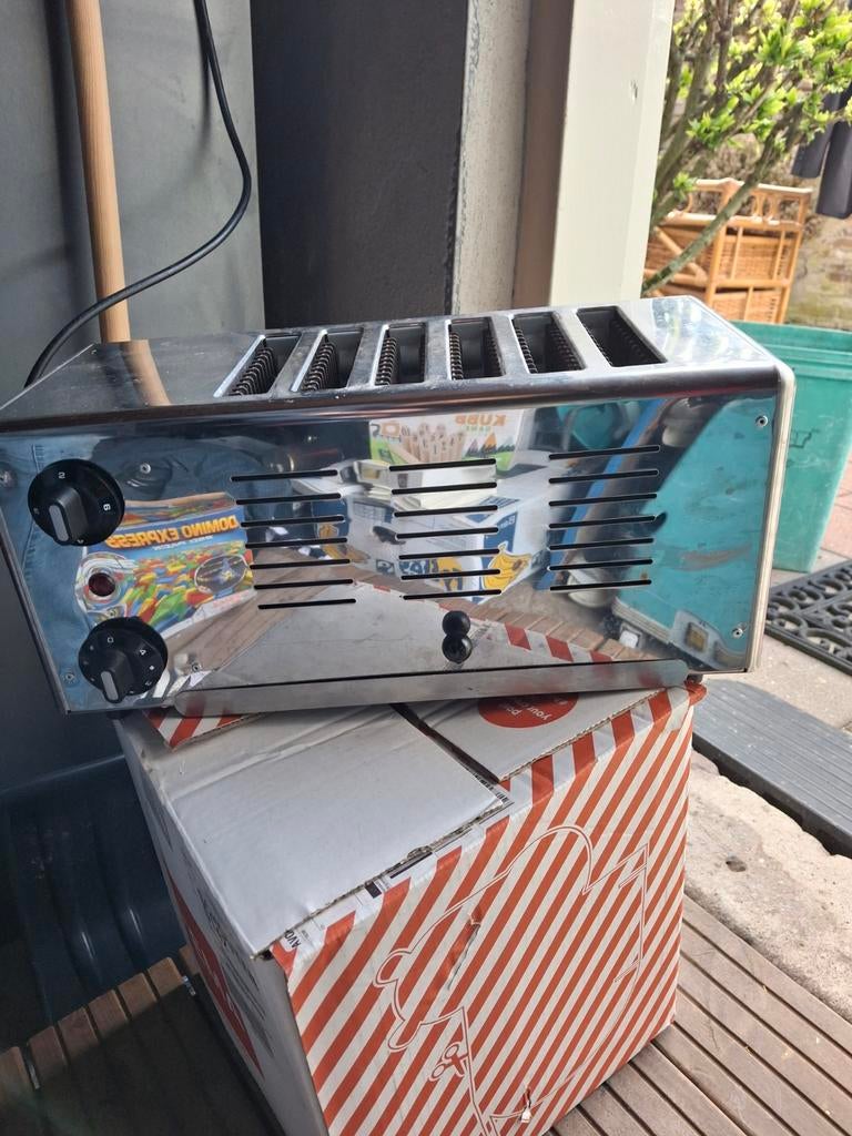 Horeca RVS broodrooster., Ophalen