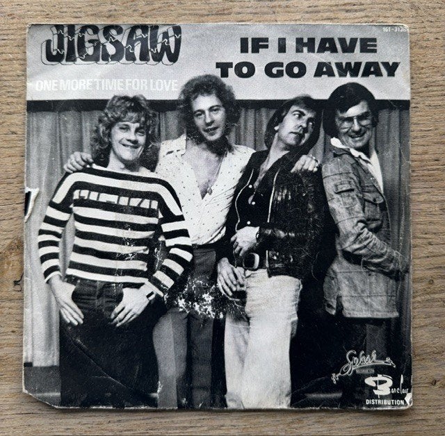 Jigsaw - If I have to go away, Fotohoes, Ophalen of Verzenden, Gebruikt, Pop