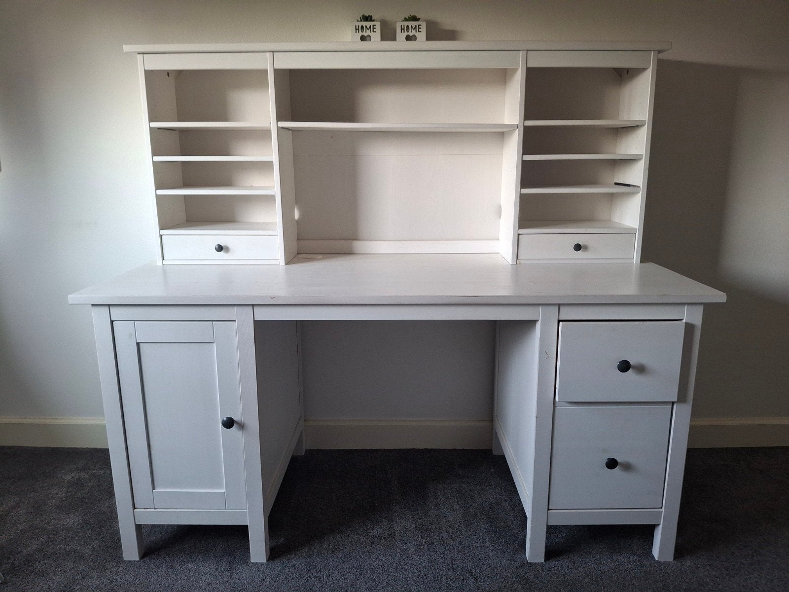 Ikea Hemnes bureau met opzetstuk, Ophalen, Gebruikt