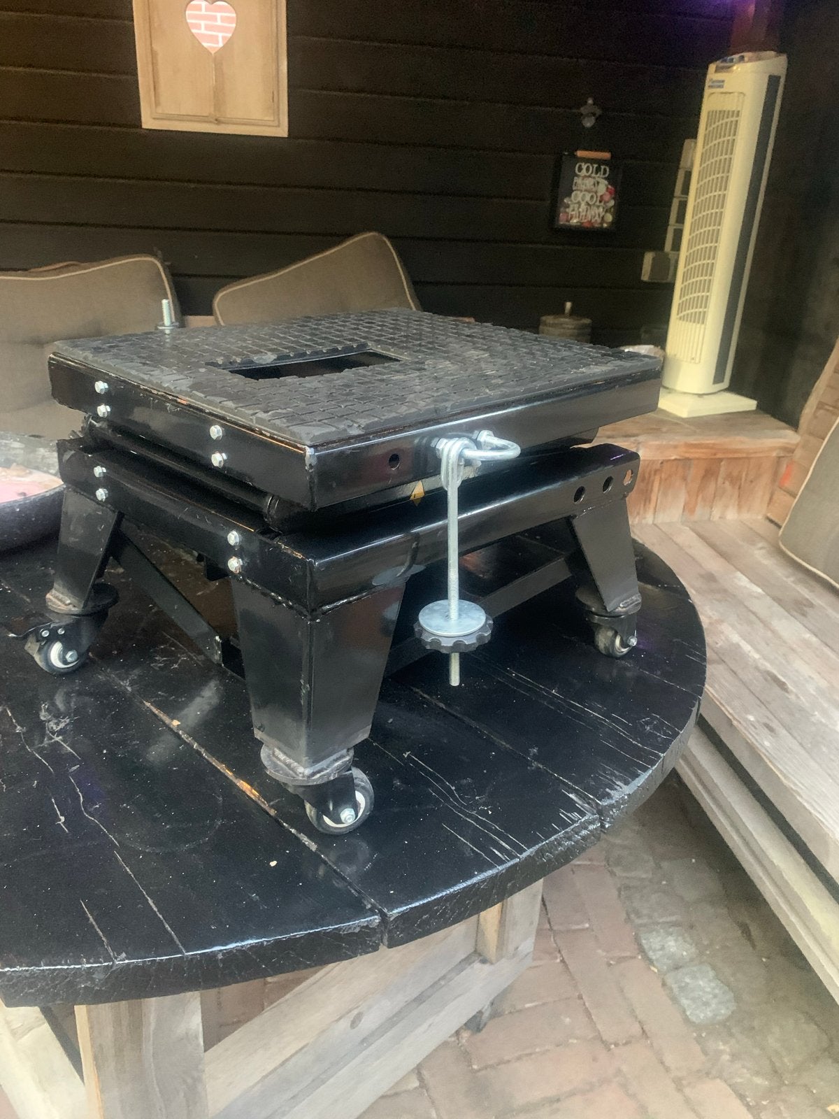 ConStands Motorfiets Schaarheftafel, Ophalen, Gebruikt