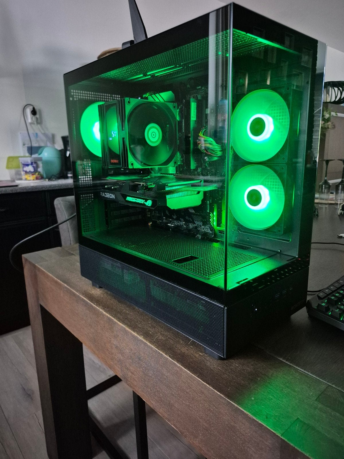 High Performance Game PC R7 5700 32GB RX6650XT 8GB OC 2,5TB, Asus, 32 GB, Virtual Reality, Ophalen of Verzenden