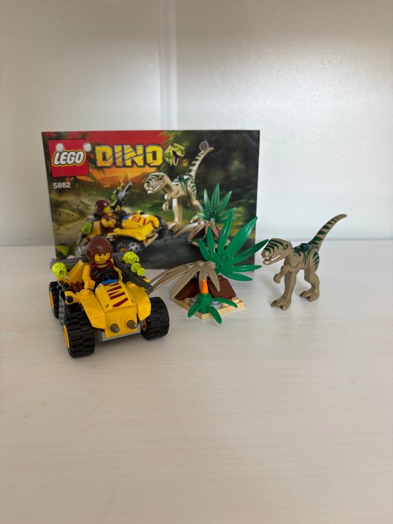 5882: Dino Ambush Attack, Overige thema's, Lego, Ophalen of Verzenden, Zo goed als nieuw