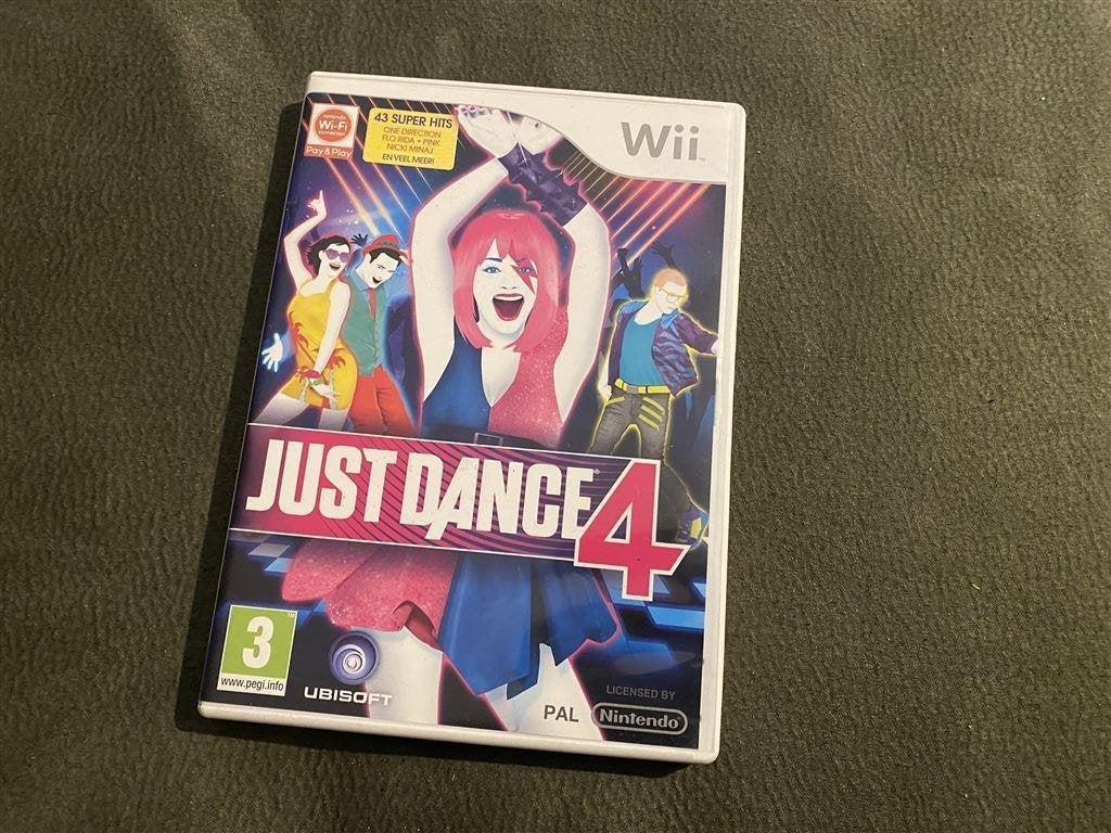 Nintendo wii just dance 4 [301], Spelcomputers en Games, Games | Nintendo Wii, Muziek, Verzenden, 1 speler, Zo goed als nieuw