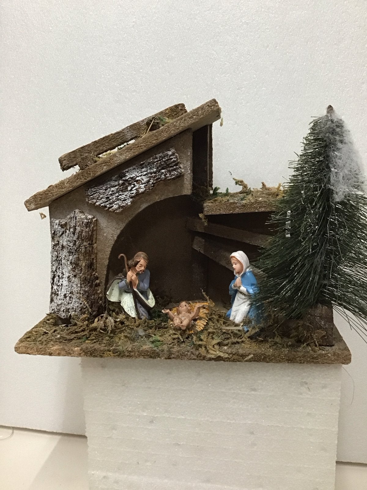 Kleine Kerststal, Ophalen of Verzenden, Zo goed als nieuw