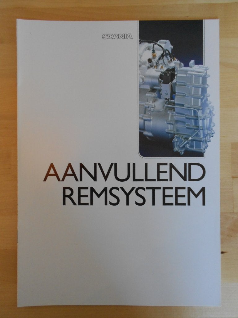 Scania Retarder Brochure 1994 – 143 113 93, Ophalen of Verzenden, Zo goed als nieuw, Overige merken, Scania