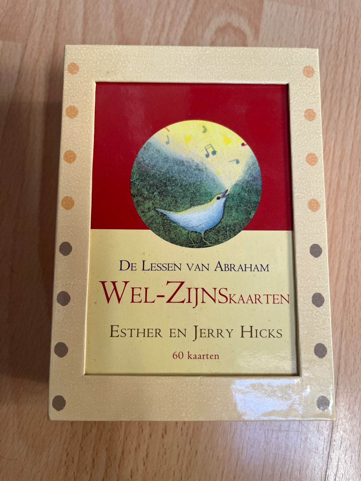 Prachtig kaartendeck: Wel-zijnskaarten Esther Hicks, Ophalen of Verzenden, Zo goed als nieuw, Spiritualiteit algemeen, Overige typen