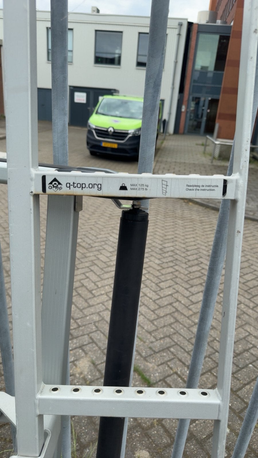 Dakdrager Q-Top Max 125kg voor renault bus aluminium, Ophalen, Gebruikt