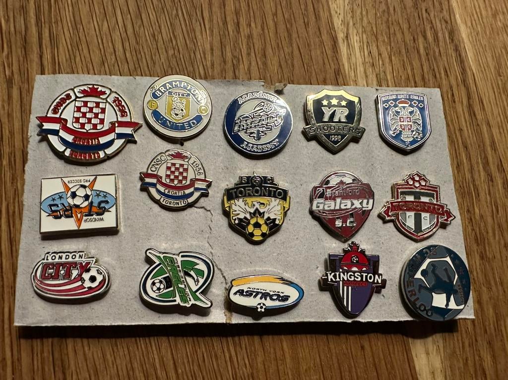 Voetbalspeldjes Canada per stuk €5, Ophalen of Verzenden, Zo goed als nieuw