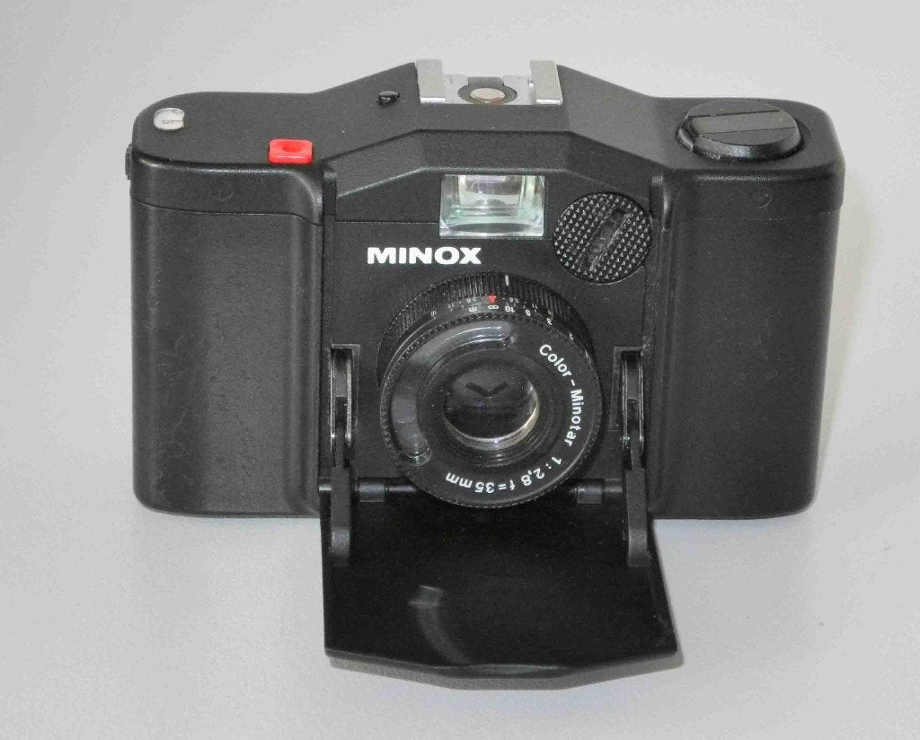 Minox 35 EL analoge camera, Ophalen of Verzenden, Gebruikt, Compact, Overige Merken