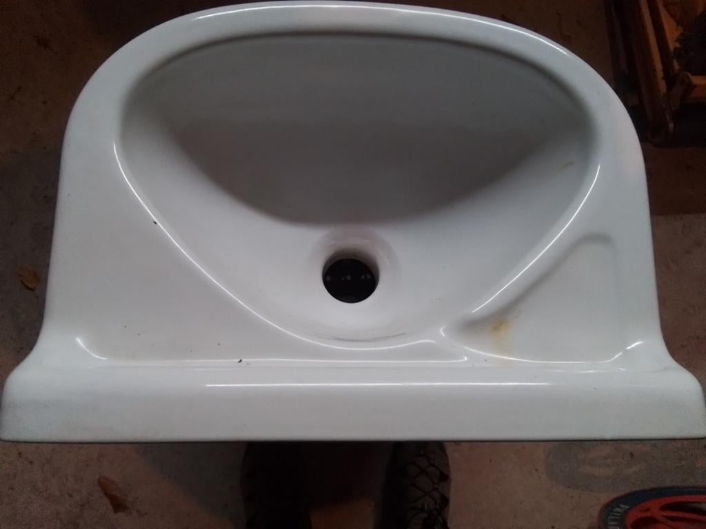 Klein  antiek marmeren wasbak in goede staat., Ophalen of Verzenden