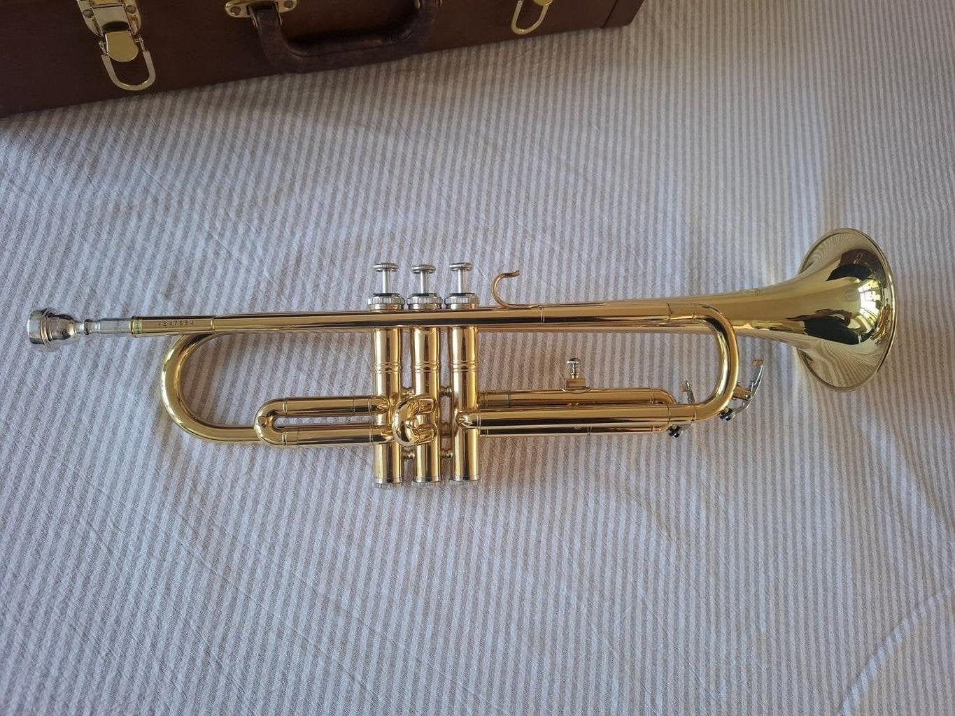 Cranes Trompet - Zo goed als nieuw, compleet met koffer, Muziek en Instrumenten, Blaasinstrumenten | Trompetten, Ophalen, Zo goed als nieuw