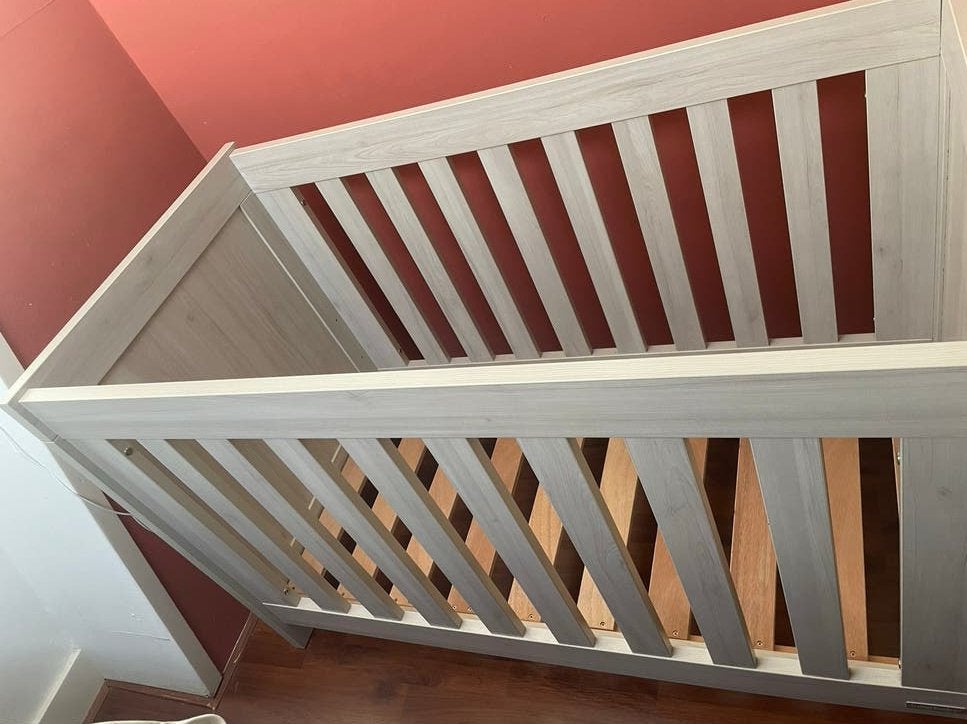 Interbaby ledikant 60x120 evt met matras, Kinderen en Baby's, Ophalen, Zo goed als nieuw, Lattenbodem, Minder dan 140 cm