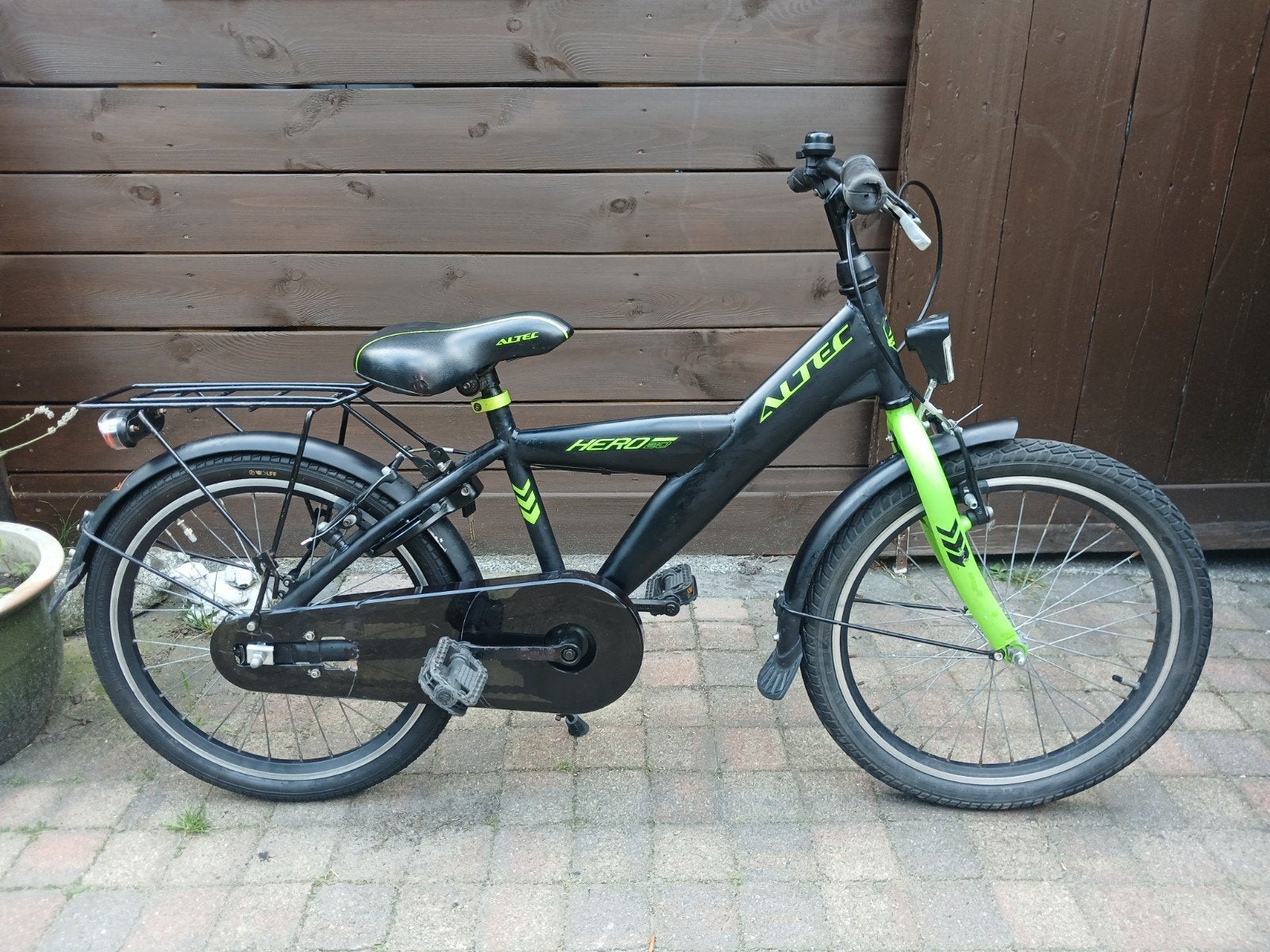 stoere 20 inch altec jongens fiets, Ophalen, Terugtraprem, Altec, Gebruikt