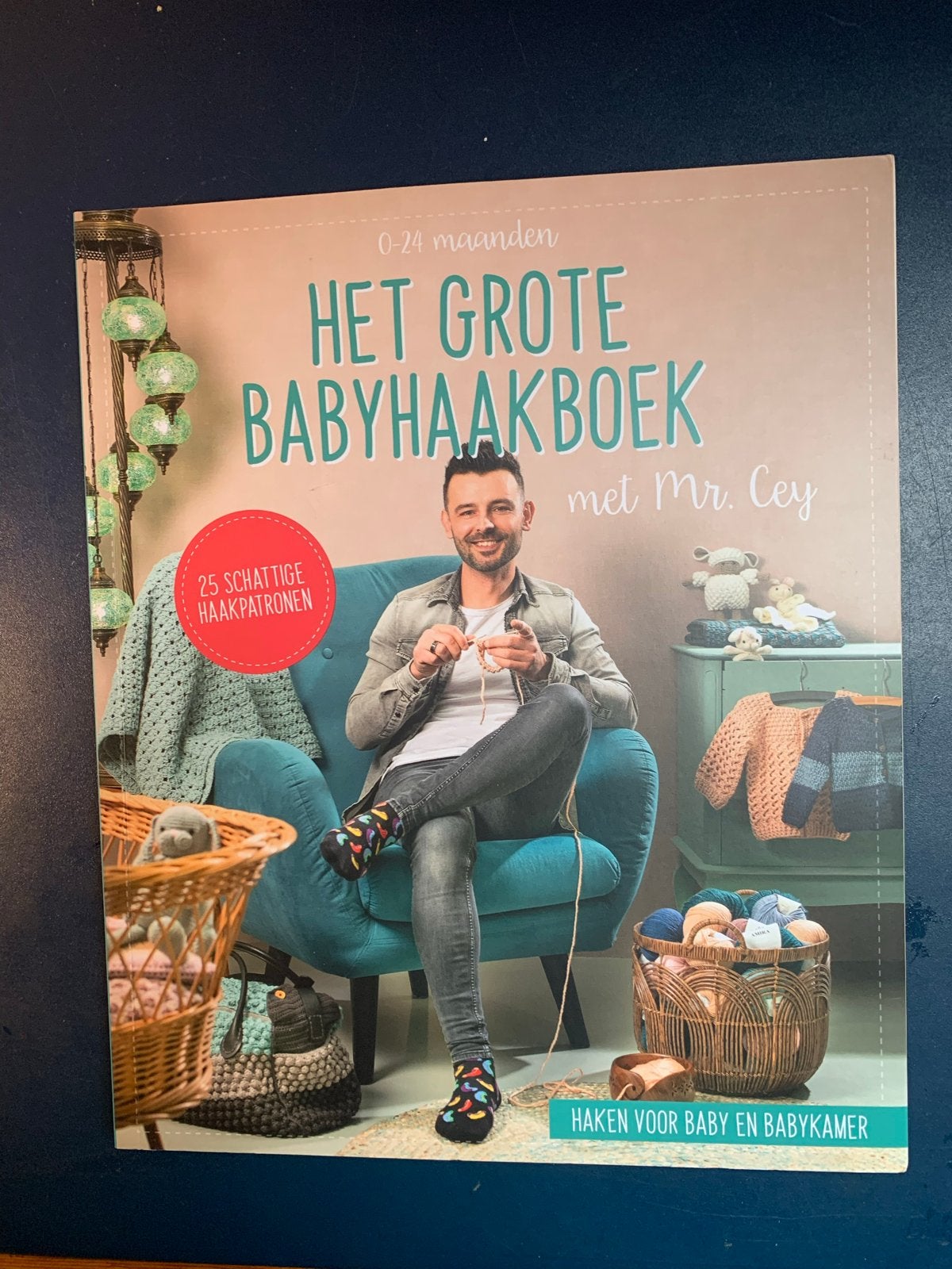 Het Grote Babyhaakboek met Mr. Cey - 25 haakpatronen, Boeken, Ophalen of Verzenden, Zo goed als nieuw, Breien en Haken, Geschikt voor kinderen
