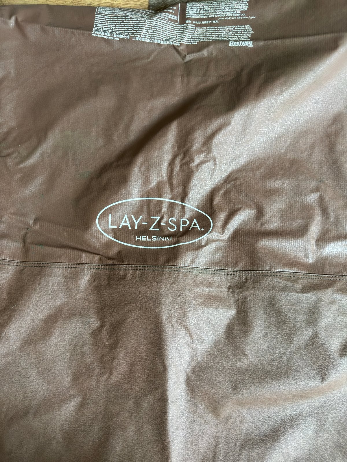 Lay-Z-Spa Helsinki top cover 180 cm - Rond, Ophalen, Gebruikt, Overige typen, Rond