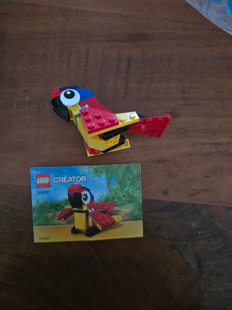 Lego 30472 papagaai, Ophalen of Verzenden, Zo goed als nieuw