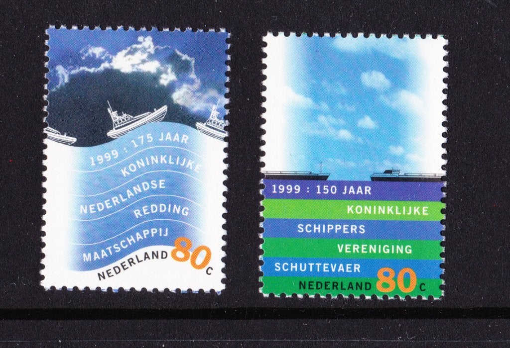 Nederland NVPH 1822-1823 postfris, Verzenden, Na 1940, Postfris