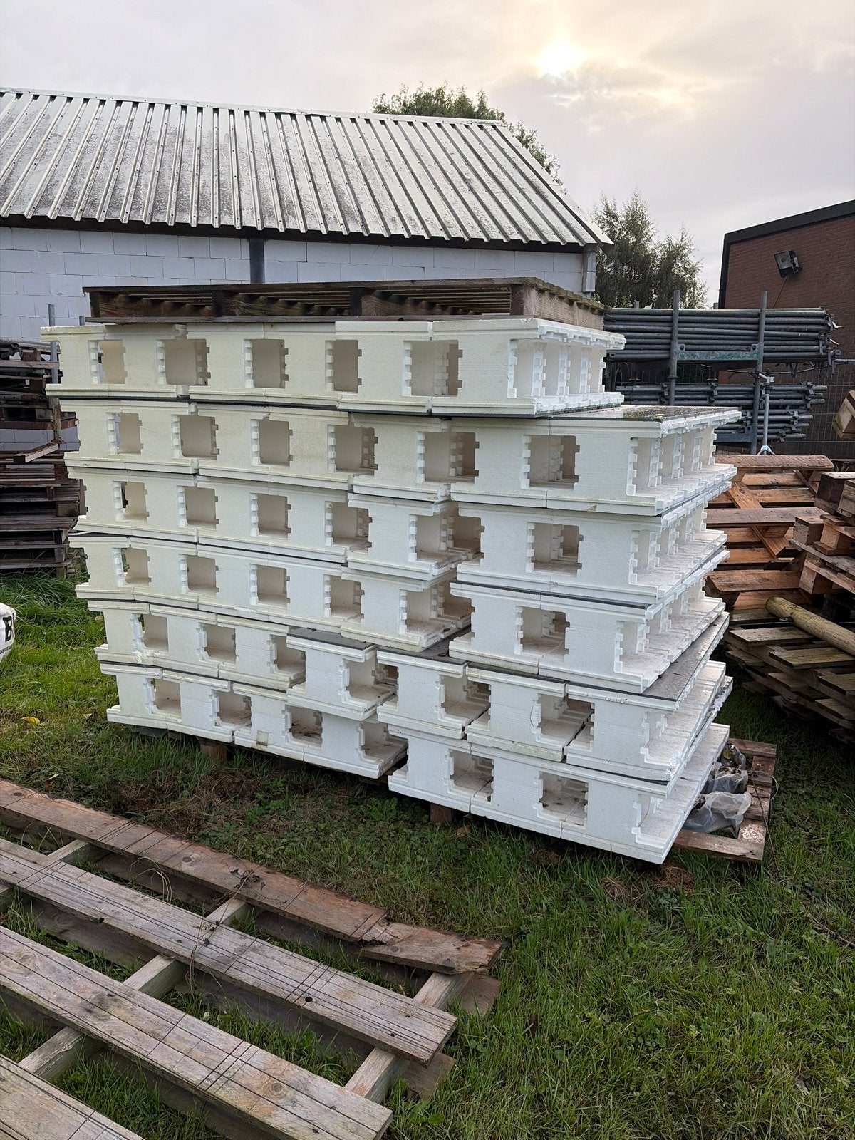 Isolatieblokken voor fundering of muren zwembaden, Ophalen, Nieuw