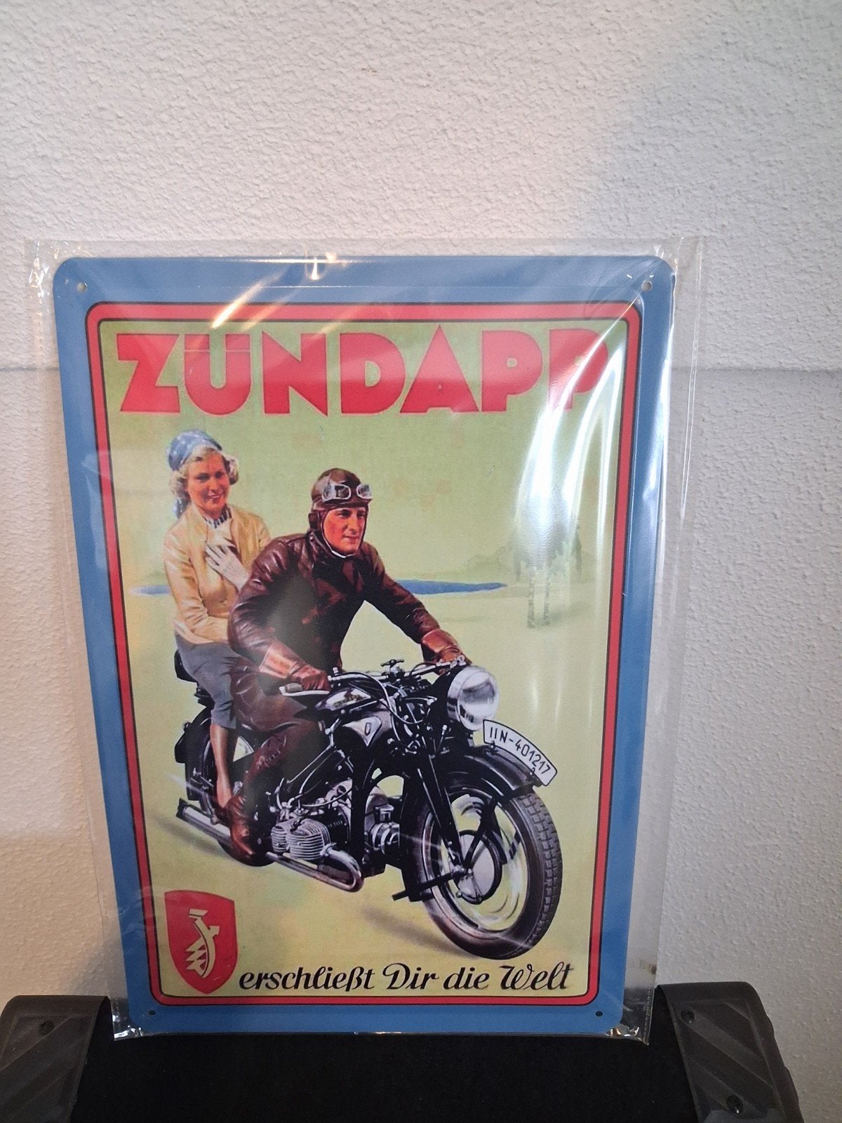 Zundapp  bordje, Ophalen of Verzenden, Auto's