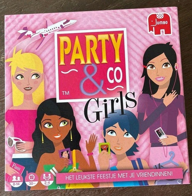 Party & Co Girls - Het leukste feestje met je vriendinnen!, Drie of vier spelers, Ophalen of Verzenden, Nieuw