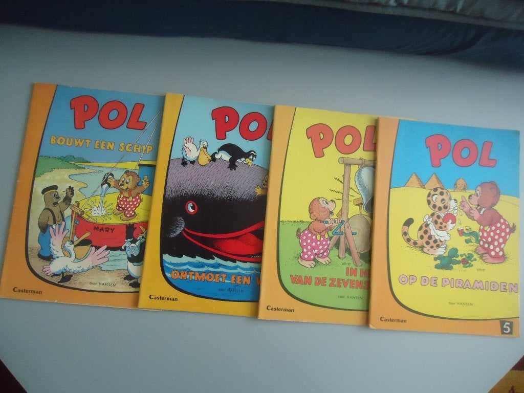pol stripboeken, Meerdere stripboeken, Ophalen of Verzenden, Gelezen