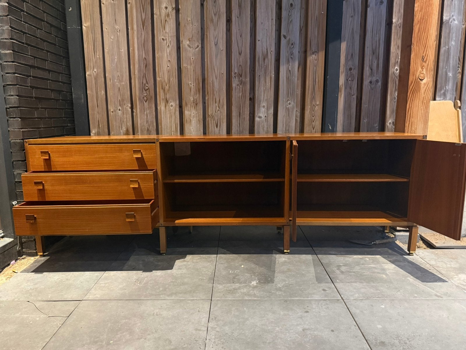 Vintage Topform dressoir / tv-meubel – jaren 60/70, Gebruikt, Vintage, Ophalen of Verzenden, Topform