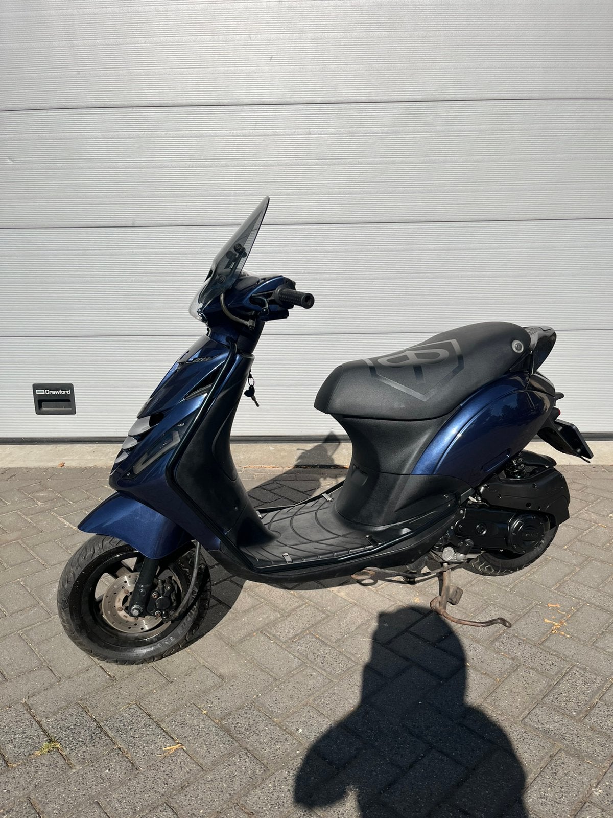Piaggio zip 4 takt 50cc 3v Iget 2019 | Brom | Midnight Blue, Ophalen, Zo goed als nieuw, Benzine, Zip
