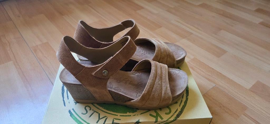 Panama Jack Dames Sandalen Maat 40, Kleding | Dames, Schoenen, Bruin, Verzenden, Nieuw, Sandalen of Muiltjes