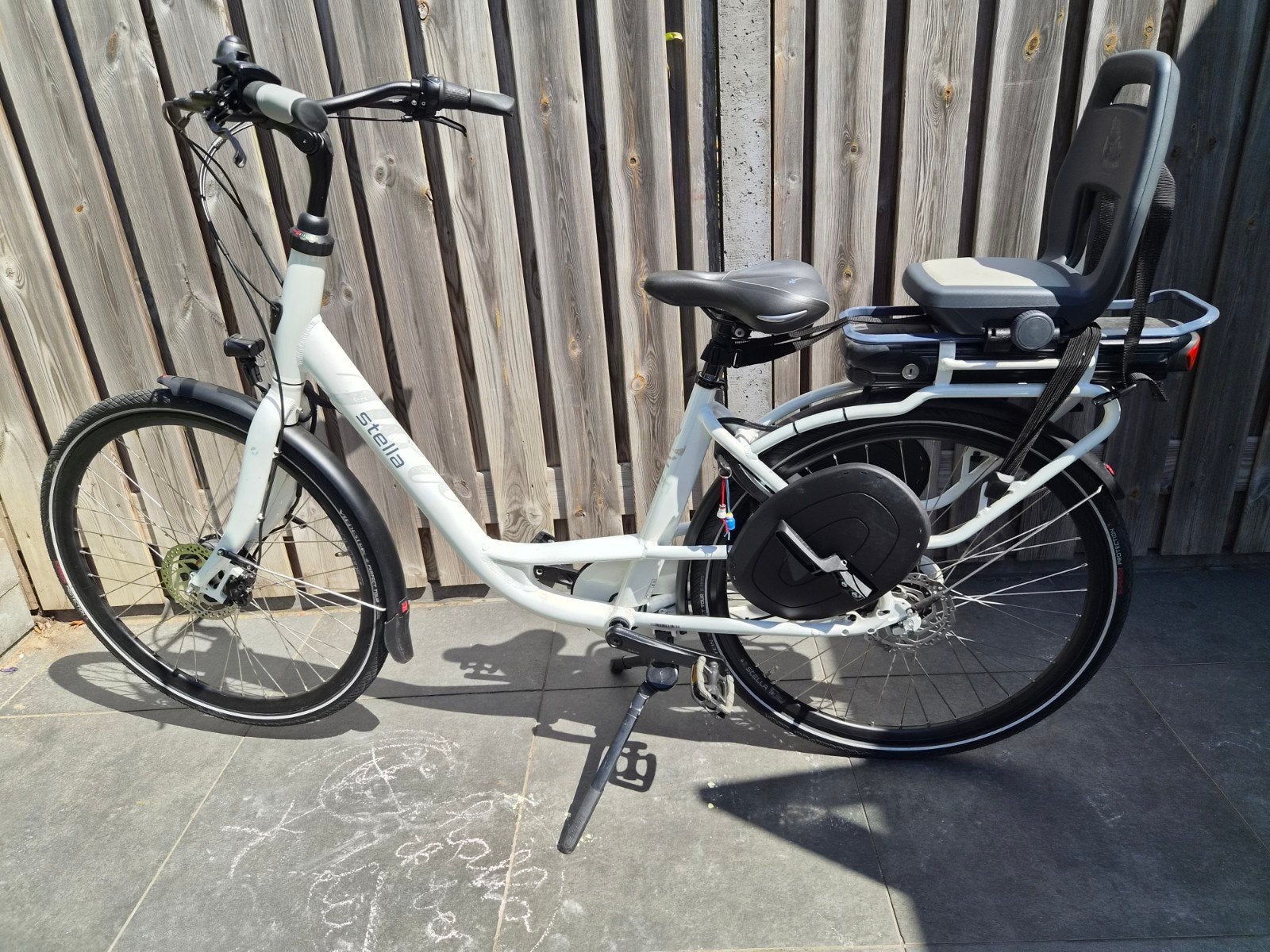 Stella Fiore elektrische mamafiets - Goede staat, Fietsen en Brommers, Fietsen | Dames | Moederfietsen, Ophalen, Gebruikt, Overige merken